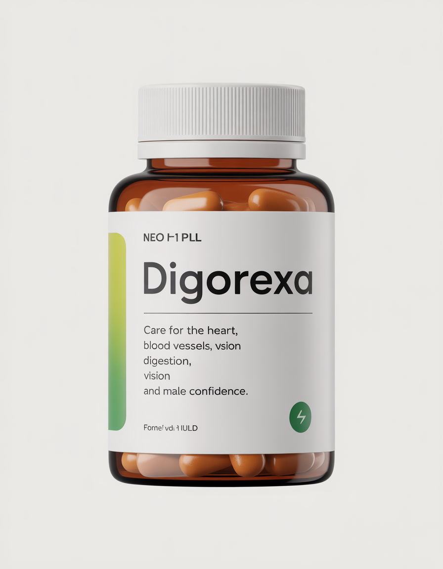 Digorexa 5-in-1 supplement bottle and packaging